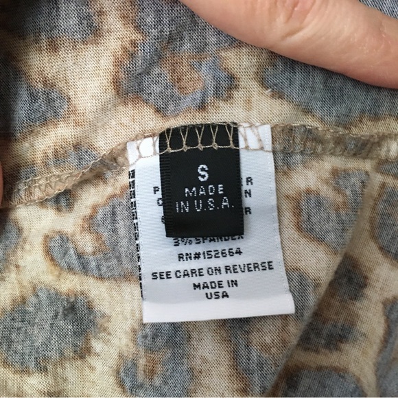 Prince Peter Collection soft leopard print tee - Picture 6 of 8